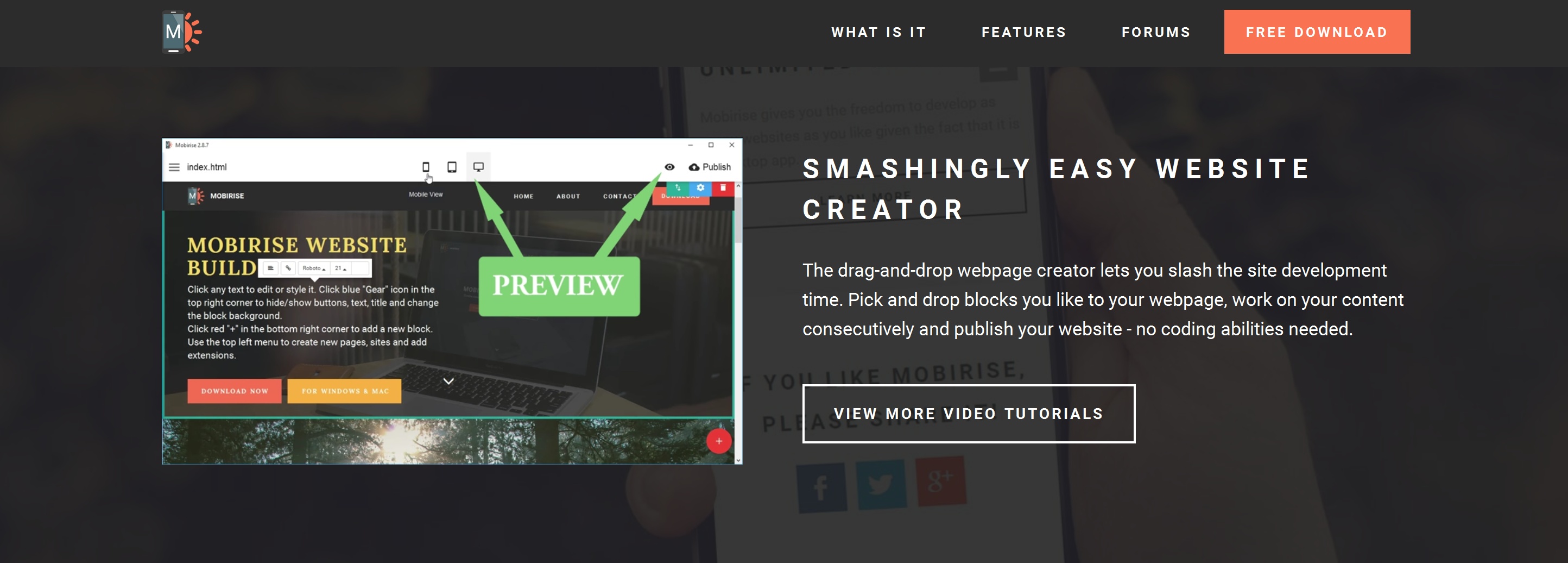 Drag and Drop Simple Website Creator Review
