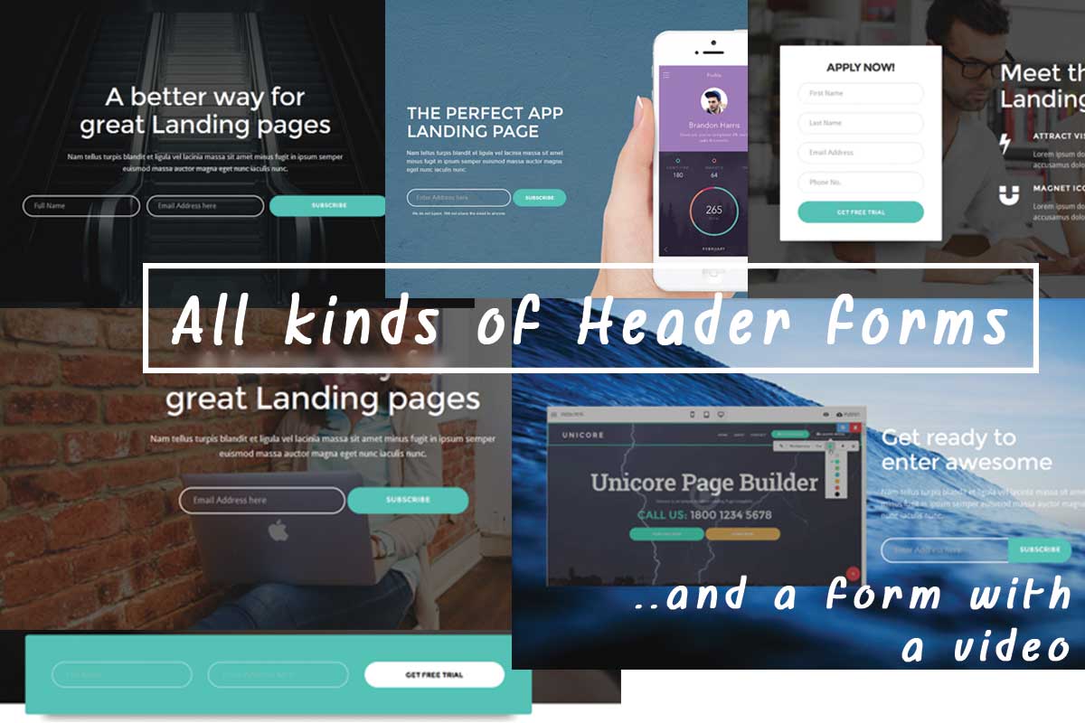  Bootstrap Landing Page Theme Builder